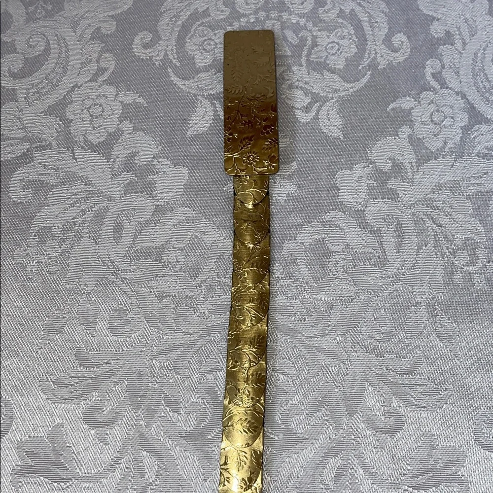 Vintage 1960’s Gold & Black Decorative Belt - Picture 1 of 3